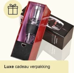 Lynnz à Vin De Luxe Lynnz ® + Passoire Et Standard | Carafe à Vin - Carafe à Vin - Aérateur à Vin - Cadeau - Accessoires Pour Le Vin - Coffret Cadeau -Dégustation Délicate 1200x1179 3