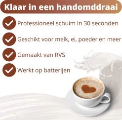 Mousseur à Lait Pour Café Perfect Moussé Au Lait - Mousseur à Lait électrique - Mousseur à Lait En Acier Inoxydable - EarKings à Lait Manuel EarKings 14 Mousseur à Lait Pour Café Perfect Moussé Au Lait - Mousseur à Lait électrique - Mousseur à Lait En Acier Inoxydable - EarKings à Lait Manuel EarKings -Dégustation Délicate 1200x1181