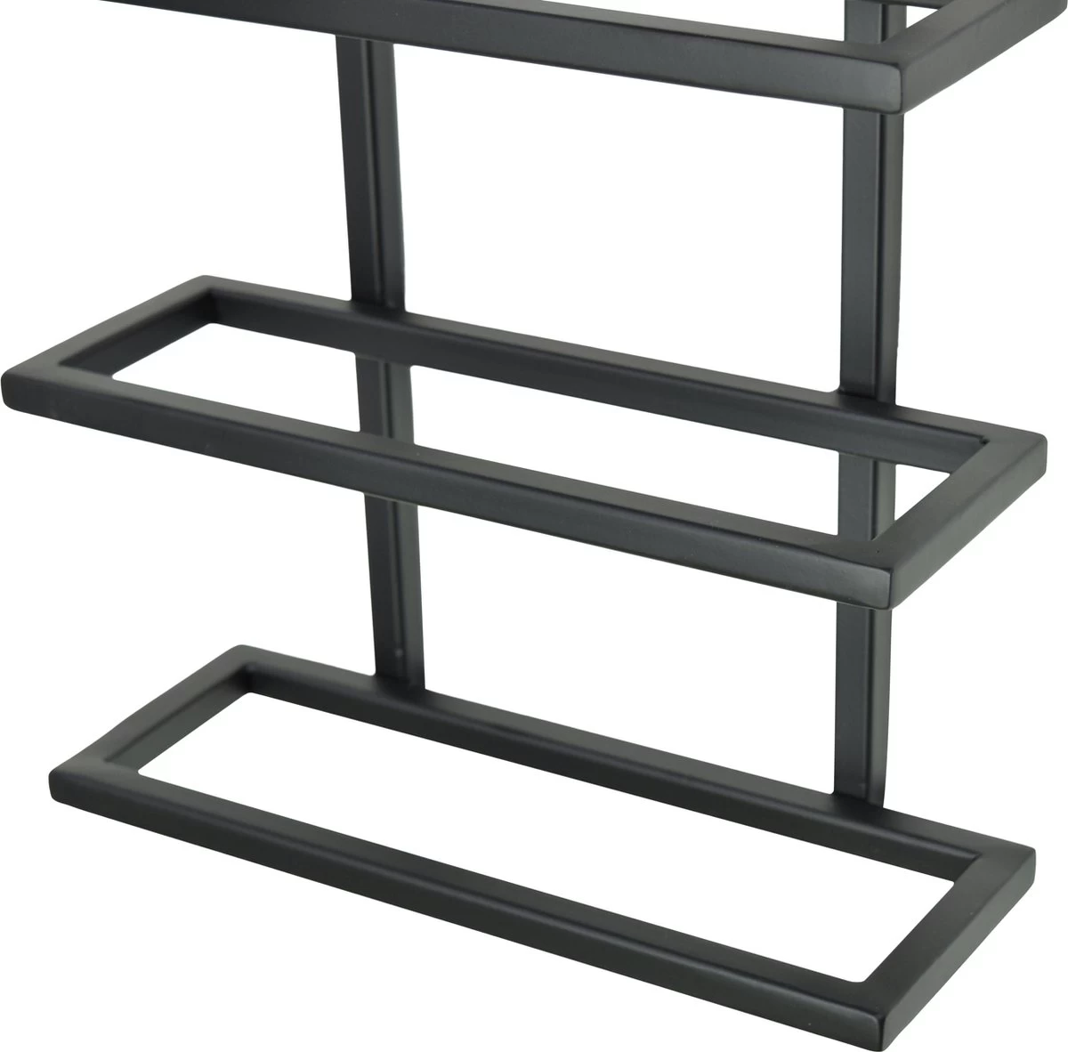 LOFT42 Pinot Casier à Vin Mural Pour 6 Bouteilles - Métal - Zwart - 62x27x10 Cm 5 LOFT42 Pinot Casier à Vin Mural Pour 6 Bouteilles - Métal - Zwart - 62x27x10 Cm – Image 3