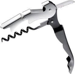 Couteau De Serveur Professionnel Avec Tire-bouchon, Ouvre-bouteille Et Couteau De Serveur 2 Pièces - 12 Cm | Ouvre- Vin Et Ouvre- Bières | Tire-bouchon | Ouvre-bière | Couteau De Poche