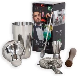 BARcrafts Cocktail Shaker Set - Set Cocktail - 5 Pièces - Acier Inoxydable 19 BARcrafts Cocktail Shaker Set - Set Cocktail - 5 Pièces - Acier Inoxydable -Dégustation Délicate 1200x1185 5