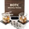 Ensemble De Pierres à Whisky Set En Acier Inoxydable - Pierres à Whisky 9 Pièces Avec Pinces à Glace - Glaçons Réutilisables - Glaçons En Métal Réutilisables -Dégustation Délicate 1200x1187 12