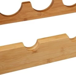 Life Deals® Casier à Vin En Bambou Pour 4 Bouteilles Et Verres à Vin - Porte-bouteille Debout - Bois Vierge - Porte-vin En Bois 11 Life Deals® Casier à Vin En Bambou Pour 4 Bouteilles Et Verres à Vin - Porte-bouteille Debout - Bois Vierge - Porte-vin En Bois -Dégustation Délicate 1200x1189 9