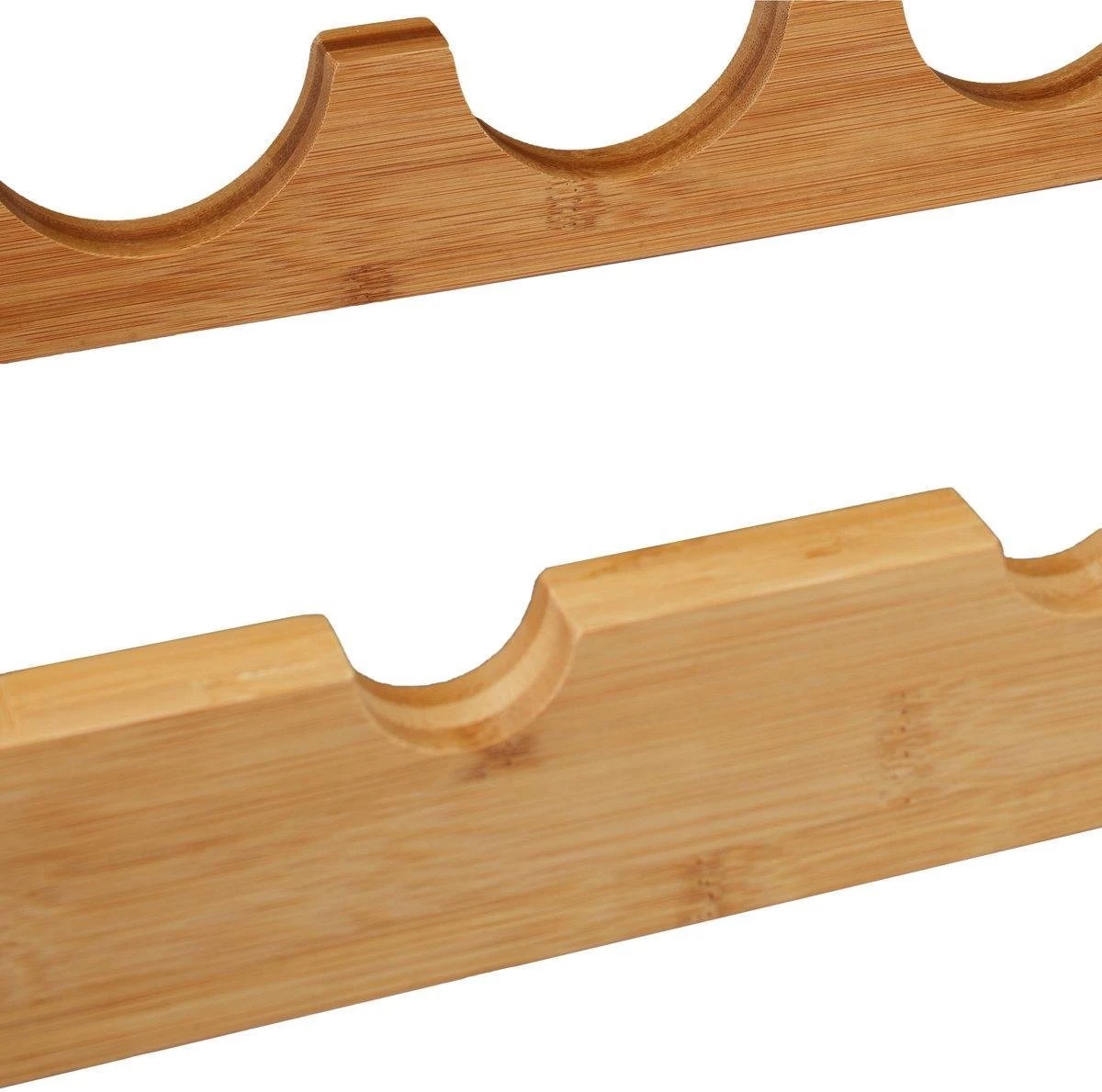 Life Deals® Casier à Vin En Bambou Pour 4 Bouteilles Et Verres à Vin - Porte-bouteille Debout - Bois Vierge - Porte-vin En Bois 6 Life Deals® Casier à Vin En Bambou Pour 4 Bouteilles Et Verres à Vin - Porte-bouteille Debout - Bois Vierge - Porte-vin En Bois – Image 4