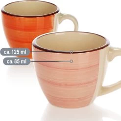 Tasses à Expresso - Tasses à Moka En Céramique Colorées - Petites Tasses à Café Faites à La Main Pour Expresso, Cappuccino, Moka Et Ristretto -Dégustation Délicate 1200x1193 19