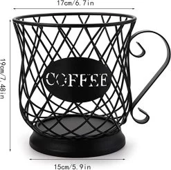 Panier à Capsules De Café, Panier Porte-café, Panier De Rangement Pour Capsules De Café, Panier à Café, Support à Dosettes De Café, Porte-capsules De Café, Pour Stocker Des Capsules De Café Et Des Fruits, Noir 18 Panier à Capsules De Café, Panier Porte-café, Panier De Rangement Pour Capsules De Café, Panier à Café, Support à Dosettes De Café, Porte-capsules De Café, Pour Stocker Des Capsules De Café Et Des Fruits, Noir -Dégustation Délicate 1200x1193 4