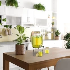 Set De Robinet De Limonade Relaxdays - 4 Verres à Boire Avec Couvercle - Distributeur De Boissons Avec Robinet - 8,5 L 21 Set De Robinet De Limonade Relaxdays - 4 Verres à Boire Avec Couvercle - Distributeur De Boissons Avec Robinet - 8,5 L -Dégustation Délicate 1200x1199 4