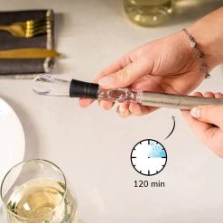 Tige De Refroidisseur De Vin - Bâton - Verseur De Vin - Bec Verseur - Acier Inoxydable - Convient à N'importe Quelle Bouteille De Vin - Emballage Cadeau 13 Tige De Refroidisseur De Vin - Bâton - Verseur De Vin - Bec Verseur - Acier Inoxydable - Convient à N'importe Quelle Bouteille De Vin - Emballage Cadeau -Dégustation Délicate 1200x1200 1023