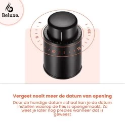 Pompe à Vide à Vin De Luxe - Wine Saver De Vin - Bouchon à Vin - Pompe à Vide - Bouchon à Vin - Bouchon à Vin - Pompe à Vin -Dégustation Délicate 1200x1200 1036