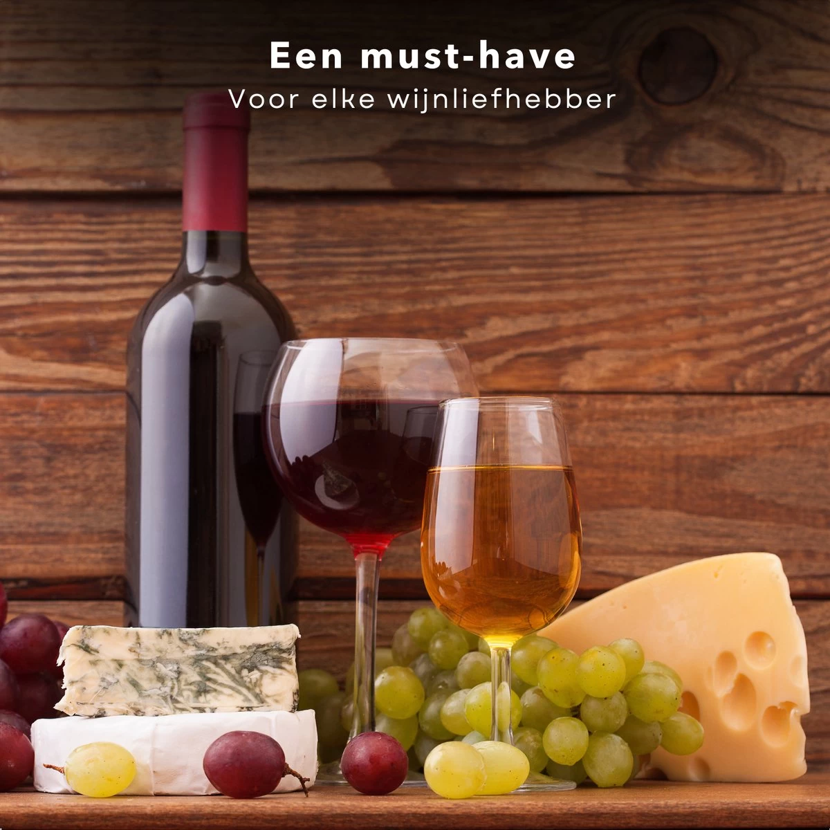 Cheqo® Bouchon à Vin Sous Vide électrique Avec Thermomètre - Pompe à Vide à Vin - Bouchon à Vin - Thermomètre à Vin - Pompe à Vin 4 Cheqo® Bouchon à Vin Sous Vide électrique Avec Thermomètre - Pompe à Vide à Vin - Bouchon à Vin - Thermomètre à Vin - Pompe à Vin – Image 2