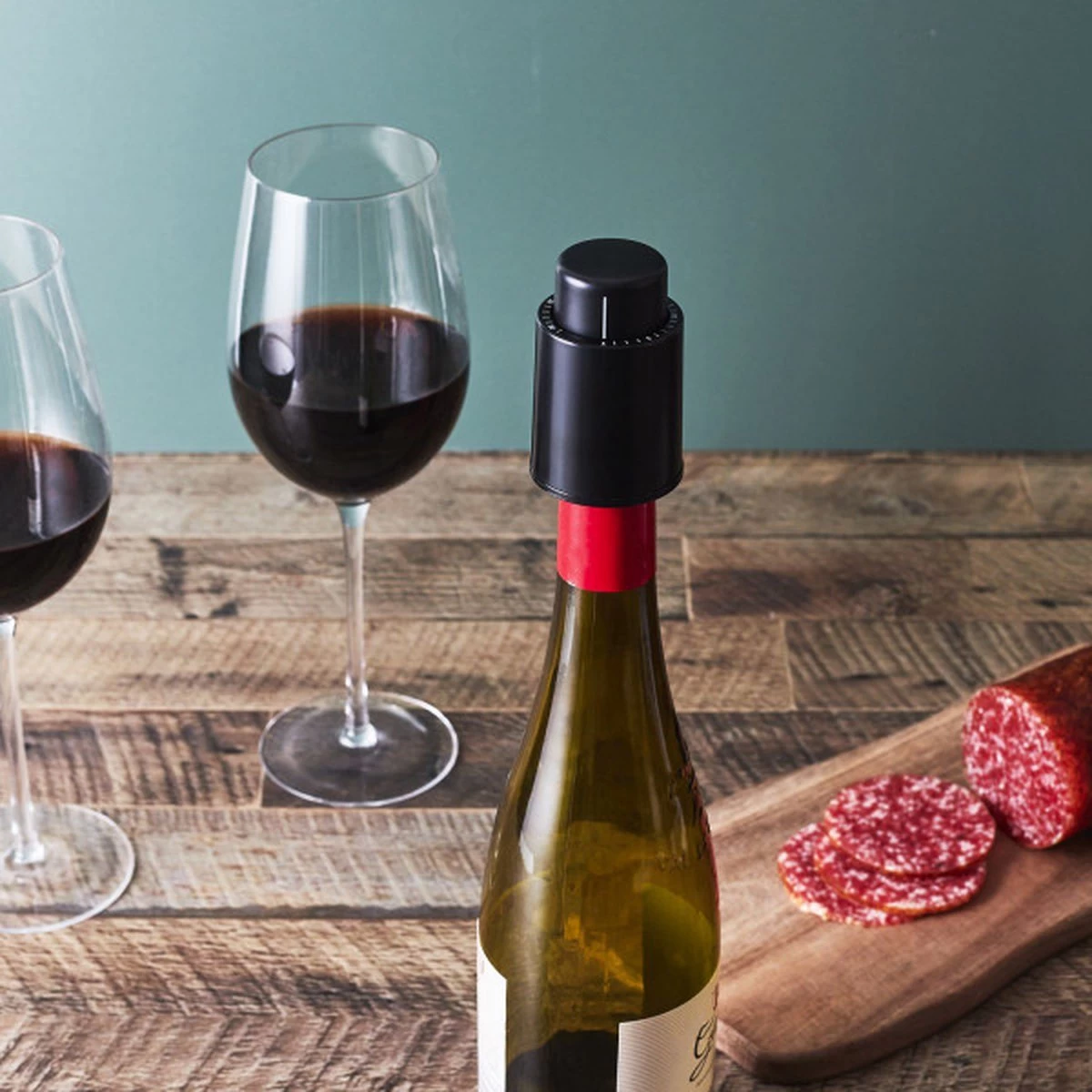 COOK CONCEPT Pompe à Vide à Vin - Avec Compteur Journalier - Wine Saver De Vin - Bouchon à Vin - Pompe à Vide - Bouchon à Vin - Bouchon à Vin - Pompe à Vin - Cadeau Vin - Emballage Vin - 4 COOK CONCEPT Pompe à Vide à Vin - Avec Compteur Journalier - Wine Saver De Vin - Bouchon à Vin - Pompe à Vide - Bouchon à Vin - Bouchon à Vin - Pompe à Vin - Cadeau Vin - Emballage Vin - – Image 2