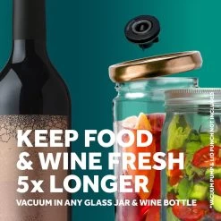 Airtender Vin Aerator And Vacuum Set - Pompe à Vin - Aspirateur De Conservation Des Aliments - - Décanteur à Vin - Acier Inoxydable - Coffret Cadeau 14 Airtender Vin Aerator And Vacuum Set - Pompe à Vin - Aspirateur De Conservation Des Aliments - - Décanteur à Vin - Acier Inoxydable - Coffret Cadeau -Dégustation Délicate 1200x1200 1058