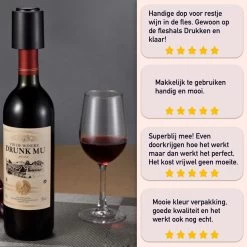 Pompe à Vide à Vin Vestifex® - Bouchon à Vin - Pompe à Vide à Vin - Bouchon à Champagne - Manuel NL Inclus 10 Pompe à Vide à Vin Vestifex® - Bouchon à Vin - Pompe à Vide à Vin - Bouchon à Champagne - Manuel NL Inclus -Dégustation Délicate 1200x1200 1066