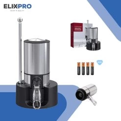 ElixPro - Robinet à Vin électrique - Aérateur à Vin électrique - Accessoires à Vin Le Vin - Aérateur à Vin - Aérateur à Vin De Luxe 17 ElixPro - Robinet à Vin électrique - Aérateur à Vin électrique - Accessoires à Vin Le Vin - Aérateur à Vin - Aérateur à Vin De Luxe -Dégustation Délicate 1200x1200 1071