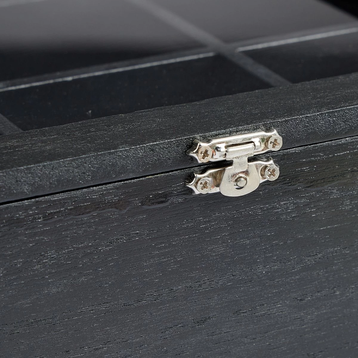 Boîte à Thé Relaxdays Bois - Boîte à Thé 7 Compartiments - Magasin De Thé - Boîte à Thé - Boîte à Thé - Boîte Noire 6 Boîte à Thé Relaxdays Bois - Boîte à Thé 7 Compartiments - Magasin De Thé - Boîte à Thé - Boîte à Thé - Boîte Noire – Image 4