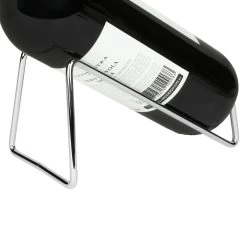 QUVIO Wijnrek / Wijnrek Métal / Wijnrek Portrait / Paysage Wijnrek / Range-bouteilles - 1 Bouteille - Acier Inoxydable -Dégustation Délicate 1200x1200 1165