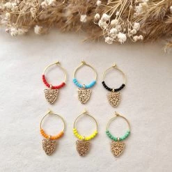 Reconnaître Son Verre à Vin - Vin De Couleur Tigre - Marqueur De Verre - Anneaux De Verre à Vin - Tigre