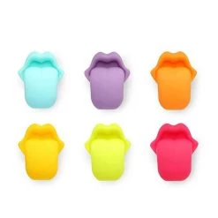 6 Pièces Mignon Marqueur En Verre Tong Multicolore - Silicone - étiquette En Verre - Fête 15 6 Pièces Mignon Marqueur En Verre Tong Multicolore - Silicone - étiquette En Verre - Fête -Dégustation Délicate 1200x1200 1194