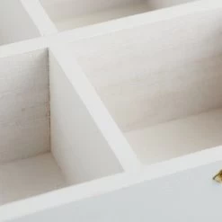 Boîte à Thé Relaxdays Bois - Boîte à Thé 7 Compartiments - Magasin De Thé - Boîte à Thé - Boîte à Thé - Boîte Blanche -Dégustation Délicate 1200x1200 12