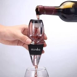 Carafe à Vin - Aérateur De Vin - Incl. Tamis Et Support - Aération 3 Voies - Accessoires De Vêtements Pour Bébé Vin -Dégustation Délicate 1200x1200 1236