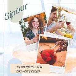 Onirique - Carafe à Vin - Soufflée à La Main - Carafe à Vin En Cristal - Elegant - Moderne - Vaisseau Verseur De Fête - Aérateur De Vin Pour Une Meilleure Expérience Du Vin - (62 Oz) -Dégustation Délicate 1200x1200 1256