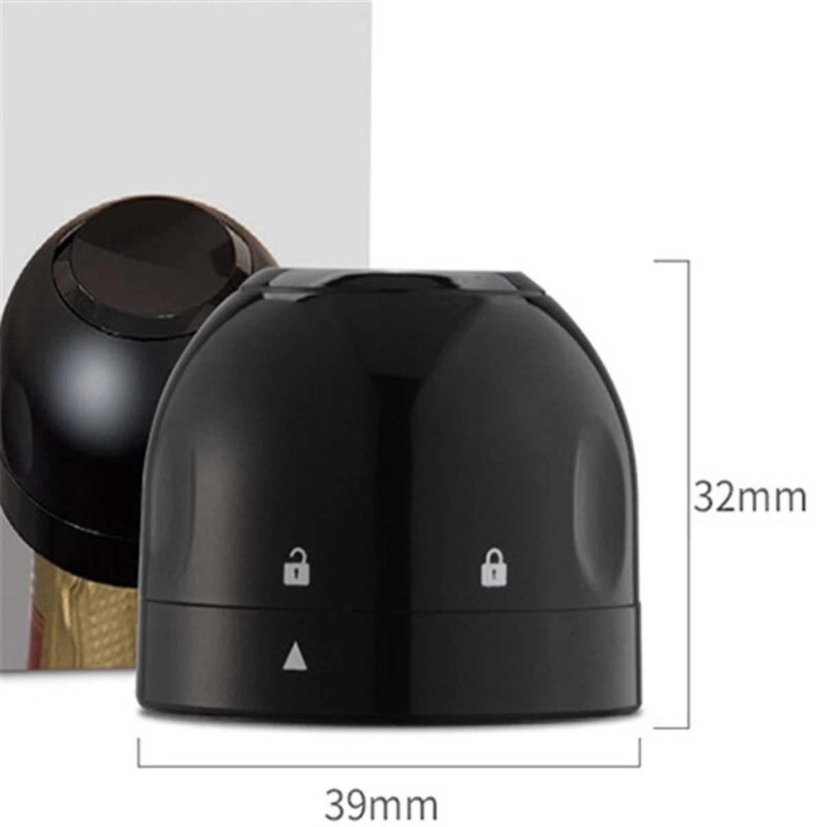 Bouchon De Champagne - Porte-bouteille De Vin - Bouchon De Vin - Couvre-bouteille Professionnel - Outils De Cuisine - Siliconen- Serrure Rotative - Bouchon De Vin Scellé 5 Bouchon De Champagne - Porte-bouteille De Vin - Bouchon De Vin - Couvre-bouteille Professionnel - Outils De Cuisine - Siliconen- Serrure Rotative - Bouchon De Vin Scellé – Image 3