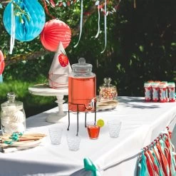 Distributeur De Boissons Relaxdays Avec Robinet Et Support - Couvercle De Robinet De Limonade - Distributeur De Jus -Dégustation Délicate 1200x1200 1343