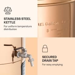 Bouilloire Mundschenk, Installation De Brassage De Bière, 2500 Watts, 30 L, 9 Programmes -Dégustation Délicate 1200x1200 1351