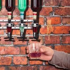 Relaxdays Bar Butler Wall - Distributeur De Boissons - 3 Cl - Porte-bouteille - 8 Bouteilles 16 Relaxdays Bar Butler Wall - Distributeur De Boissons - 3 Cl - Porte-bouteille - 8 Bouteilles -Dégustation Délicate 1200x1200 1395