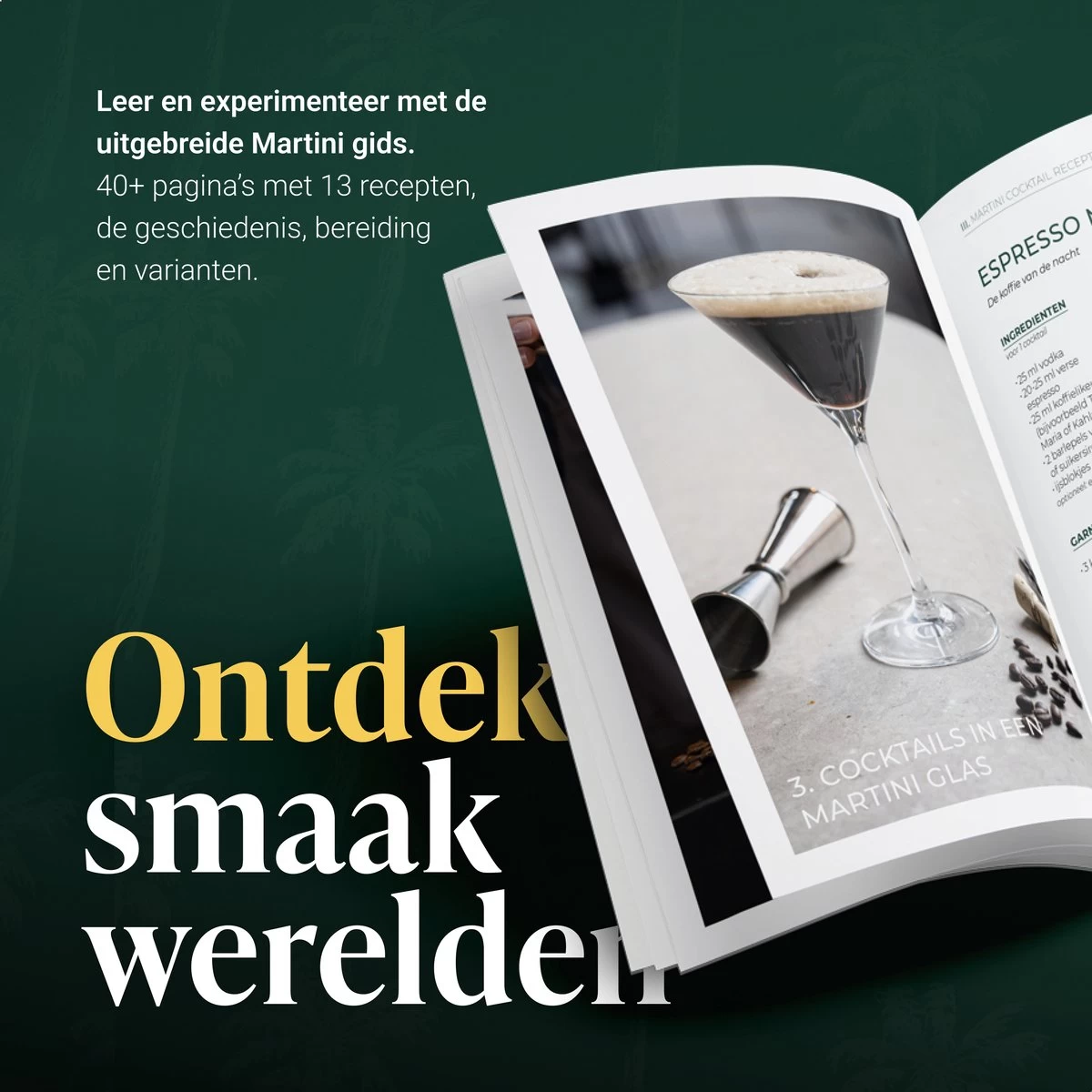 Cocora Martini Set - Ensemble Cocktail 8 Pièces - Or - 2 Verres Martini - Shaker Cocktail - Guide Martini 7 Cocora Martini Set - Ensemble Cocktail 8 Pièces - Or - 2 Verres Martini - Shaker Cocktail - Guide Martini – Image 5