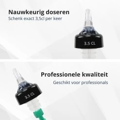 Veluw Bullet Measure Verser 3,5 Cl - Boisson Professionnel Pour Boissons - Vert - Set De 2 -Dégustation Délicate 1200x1200 1463