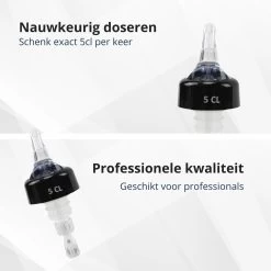 Veluw Bullet Measure Verser 5 Cl - Boisson Professionnel Pour Boissons - Transparent - Set De 2 12 Veluw Bullet Measure Verser 5 Cl - Boisson Professionnel Pour Boissons - Transparent - Set De 2 -Dégustation Délicate 1200x1200 1484