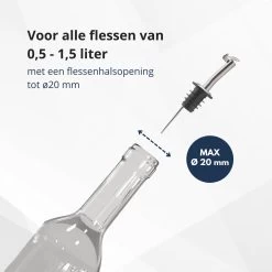 Veluw Boisson Verseur Boisson - Becs Verseurs Professionnels - Bouchon Verseur En Acier Inoxydable Avec Flip-Top (6 Pièces) 12 Veluw Boisson Verseur Boisson - Becs Verseurs Professionnels - Bouchon Verseur En Acier Inoxydable Avec Flip-Top (6 Pièces) -Dégustation Délicate 1200x1200 1528