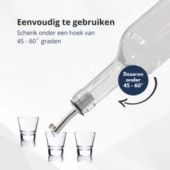 Veluw Boisson Verseur Boisson - Becs Verseurs Professionnels - Bouchon Verseur En Acier Inoxydable Avec Flip-Top (6 Pièces) 13 Veluw Boisson Verseur Boisson - Becs Verseurs Professionnels - Bouchon Verseur En Acier Inoxydable Avec Flip-Top (6 Pièces) -Dégustation Délicate 1200x1200 1529