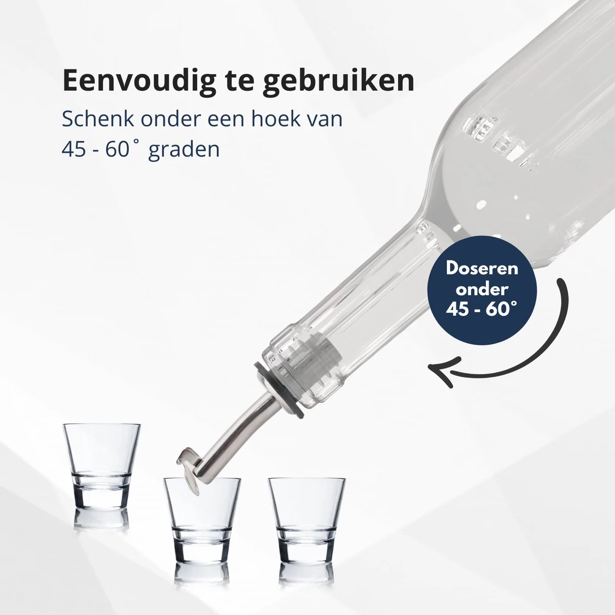 Veluw Boisson Verseur Boisson - Becs Verseurs Professionnels - Bouchon Verseur En Acier Inoxydable Avec Flip-Top (6 Pièces) 6 Veluw Boisson Verseur Boisson - Becs Verseurs Professionnels - Bouchon Verseur En Acier Inoxydable Avec Flip-Top (6 Pièces) – Image 4