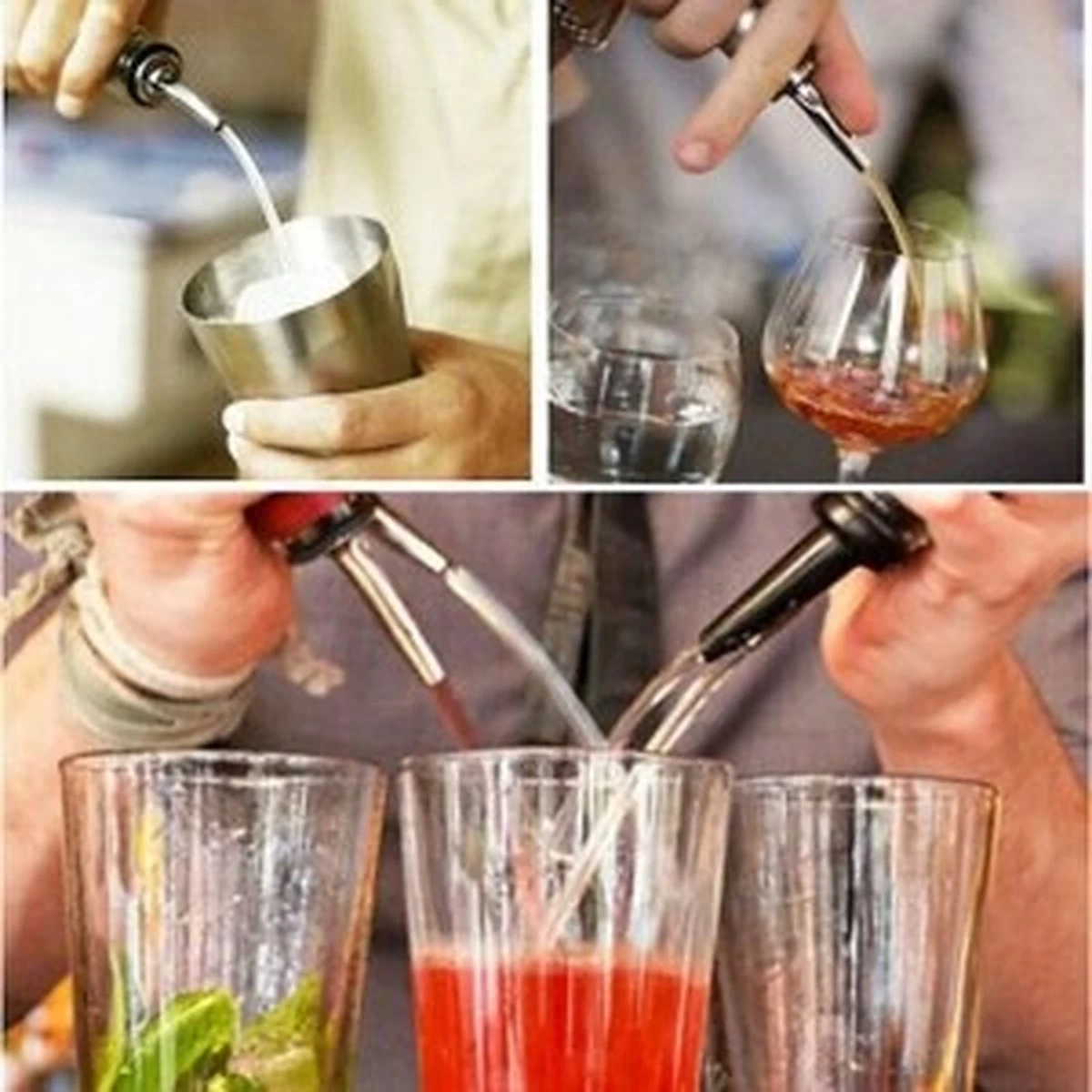 Knaak Bec Verseur Avec Bouchon - Joint En Caoutchouc - Bouchon Verseur - Noël - Dîner - Accessoires De Cuisine - Acier Inoxydable - Zwart - 1 Pièce 5 Knaak Bec Verseur Avec Bouchon - Joint En Caoutchouc - Bouchon Verseur - Noël - Dîner - Accessoires De Cuisine - Acier Inoxydable - Zwart - 1 Pièce – Image 3