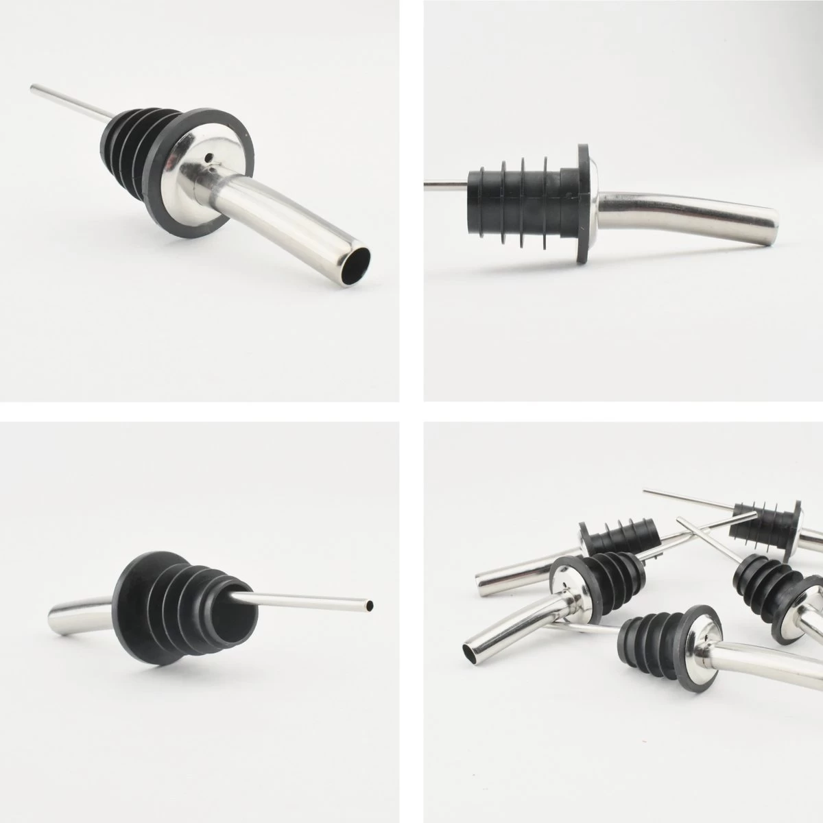 Veluw Boisson Verseur Boisson - Becs Verseurs Professionnels - Bouchon Verseur En Acier Inoxydable à Débit Rapide (2 Pièces) 4 Veluw Boisson Verseur Boisson - Becs Verseurs Professionnels - Bouchon Verseur En Acier Inoxydable à Débit Rapide (2 Pièces) – Image 2