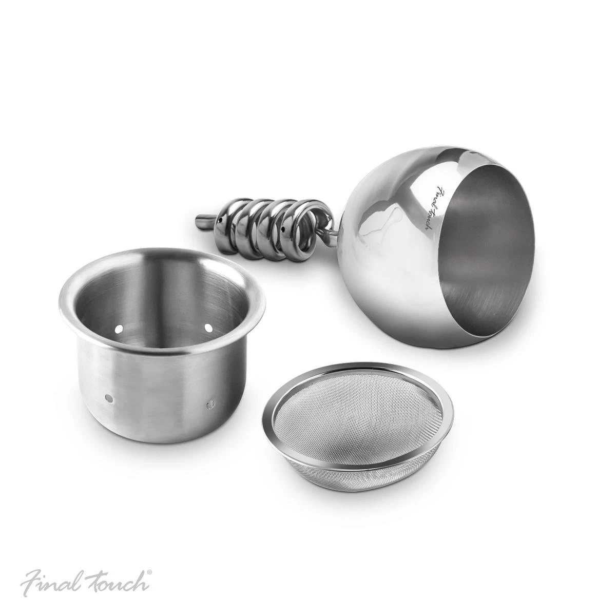 Final Touch - Accessoire Twister D'aérateur De Vin En Acier Inoxydable 6 Final Touch - Accessoire Twister D'aérateur De Vin En Acier Inoxydable – Image 4