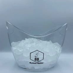 Bottles Better - Seau à Glace - Seau à Glace - Refroidisseur Champagne/ Boisson 4 Litres