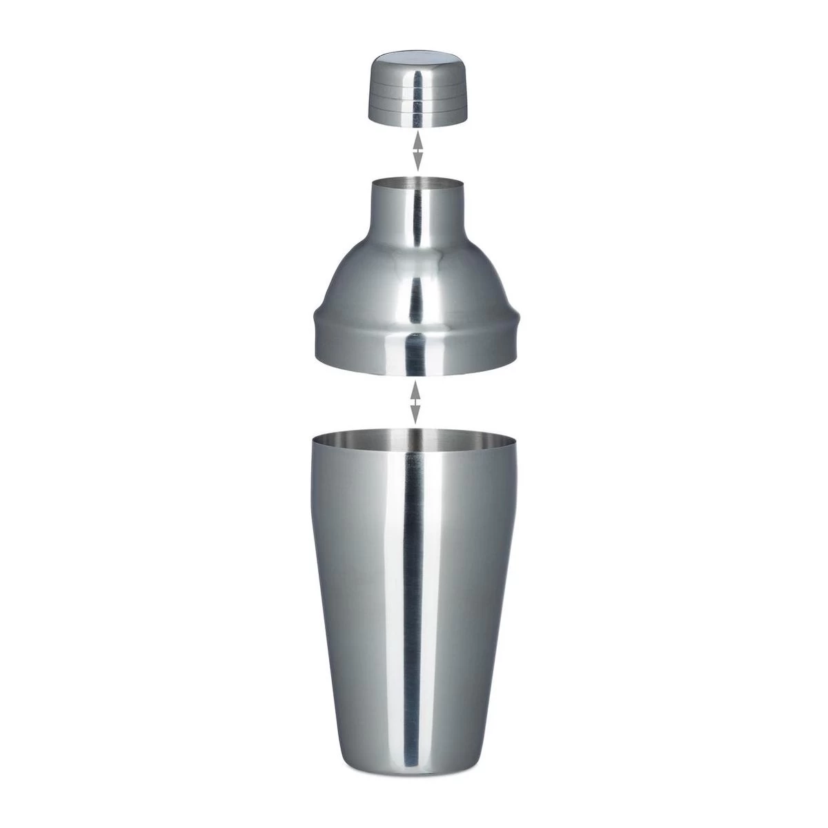 Ensemble De Bar Relaxdays 6 Pièces, Grand Ensemble à Cocktail En Acier Inoxydable, Planche à Découper En Bambou, Shaker à Cocktail 8 Ensemble De Bar Relaxdays 6 Pièces, Grand Ensemble à Cocktail En Acier Inoxydable, Planche à Découper En Bambou, Shaker à Cocktail – Image 6