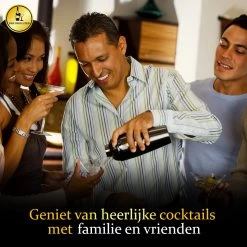 Ensemble De Shaker à Cocktail Dédié Au Bar 12 Pièces Avec Livret De Recettes (750 Ml) Et Pilon - Bec Verseur 15 Ensemble De Shaker à Cocktail Dédié Au Bar 12 Pièces Avec Livret De Recettes (750 Ml) Et Pilon - Bec Verseur -Dégustation Délicate 1200x1200 1633