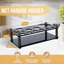 Strex Cocktail Set Zwart Acier Inoxydable 21 Pièces (750ml) - Incl. Livre De Recettes NL - Cocktail Shaker - Coffret Cadeau -Dégustation Délicate 1200x1200 1640