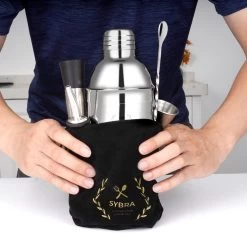 Sybra® Cocktail Set 6 Pièces - Shaker à Cocktail - Acier Inoxydable - Livre à Cocktail 14 Sybra® Cocktail Set 6 Pièces - Shaker à Cocktail - Acier Inoxydable - Livre à Cocktail -Dégustation Délicate 1200x1200 1653