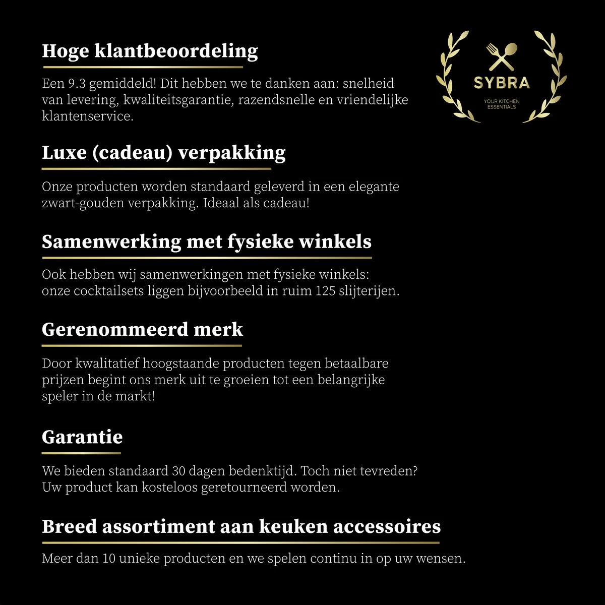 Sybra® Cocktail Set 6 Pièces - Shaker à Cocktail - Acier Inoxydable - Livre à Cocktail 10 Sybra® Cocktail Set 6 Pièces - Shaker à Cocktail - Acier Inoxydable - Livre à Cocktail – Image 8