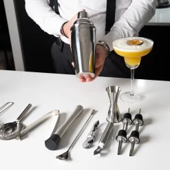 Ensemble De Cocktails Infinity Goods - Ensemble De Shaker à Cocktail En Acier Inoxydable De 15 Pièces - Set Cadeau De Luxe - Recettes Incluses - Acier Inoxydable -Dégustation Délicate 1200x1200 1677