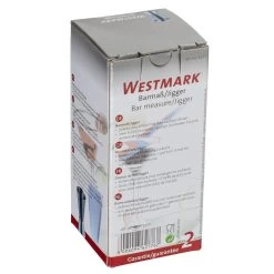 Tasse à Mesurer / Barre à Mesurer Westmark, Jigger Pour Cocktails - 2 Unités De Mesure: 2/4 Cl - Acier Inoxydable -Dégustation Délicate 1200x1200 1688