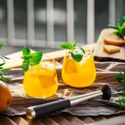 Pilon à Cocktail De BarDeluxe® - Pilon - Acier Inoxydable - Poignée En Caoutchouc - Extra Grip - Convient Pour Les Fruits, Les Glaçons, Les Herbes -Dégustation Délicate 1200x1200 1711