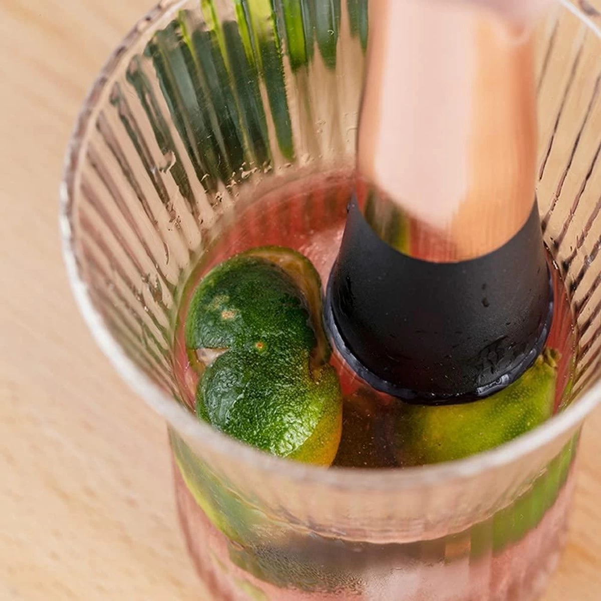 Doodadeals® | Presse à Cocktail De Luxe | Presse-purée Tonique | Muddler | Pilon Au Citroen | Cocktail Muddler | 21 Cm | ACIER INOXYDABLE | Rose 10 Doodadeals® | Presse à Cocktail De Luxe | Presse-purée Tonique | Muddler | Pilon Au Citroen | Cocktail Muddler | 21 Cm | ACIER INOXYDABLE | Rose – Image 8