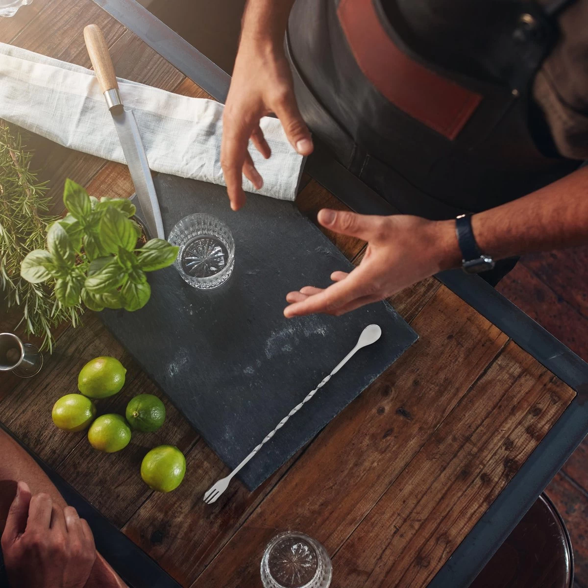 Relaxdays Pilon à Cocktail Et Cuillère De Bar - Pilon - Cuillère à Cocktail - 26 Cm - Goût Neutre 10 Relaxdays Pilon à Cocktail Et Cuillère De Bar - Pilon - Cuillère à Cocktail - 26 Cm - Goût Neutre – Image 8