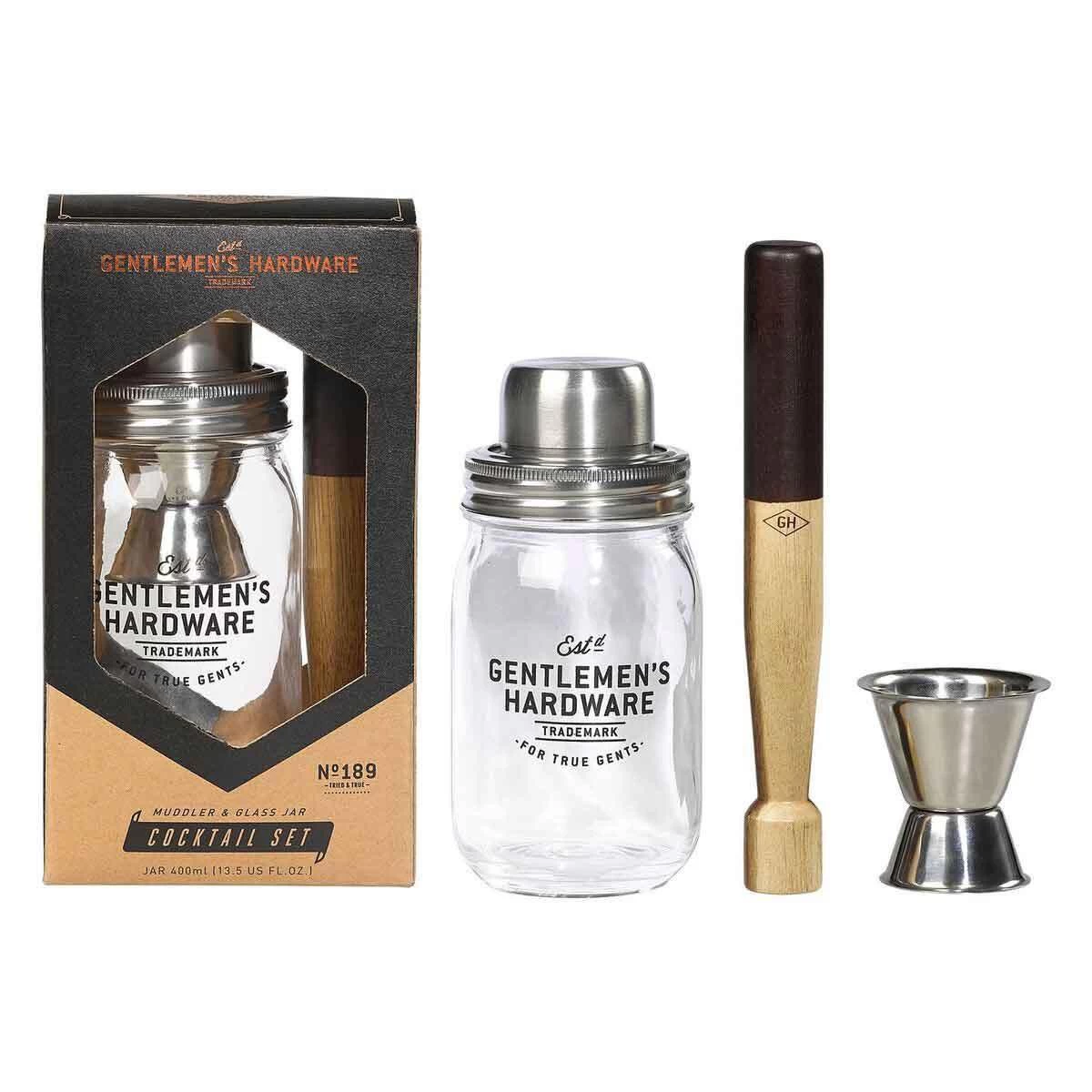 Ensemble à Cocktail Gentlemen's Hardware - Acier Inoxydable - 3 Pièces - 500 Ml 4 Ensemble à Cocktail Gentlemen's Hardware - Acier Inoxydable - 3 Pièces - 500 Ml – Image 2